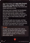 Booster Sleuth (Magic Minigame) [Strixhaven: School of Mages Minigame] - Rocket TCG