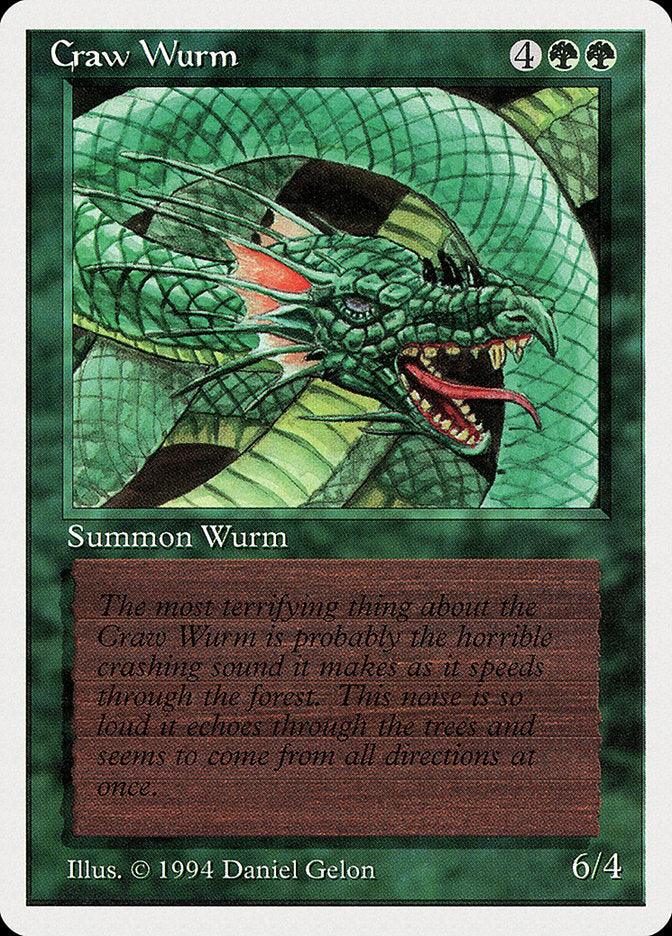 Craw Wurm [Summer Magic / Edgar] - Rocket TCG