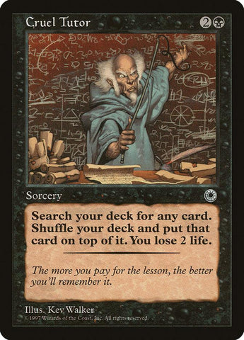 Cruel Tutor [Portal] - Rocket TCG