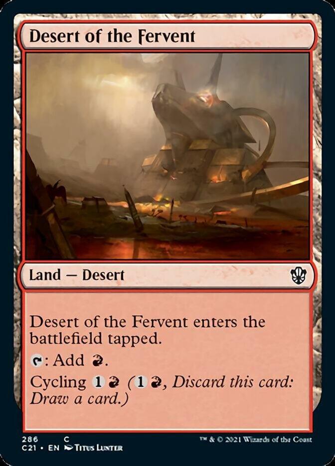 Desert of the Fervent [Commander 2021] - Rocket TCG