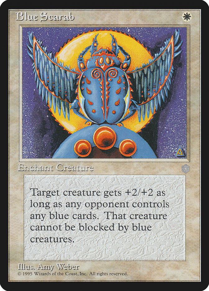 Blue Scarab [Ice Age] - Rocket TCG