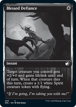 Blessed Defiance [Innistrad: Double Feature] - Rocket TCG