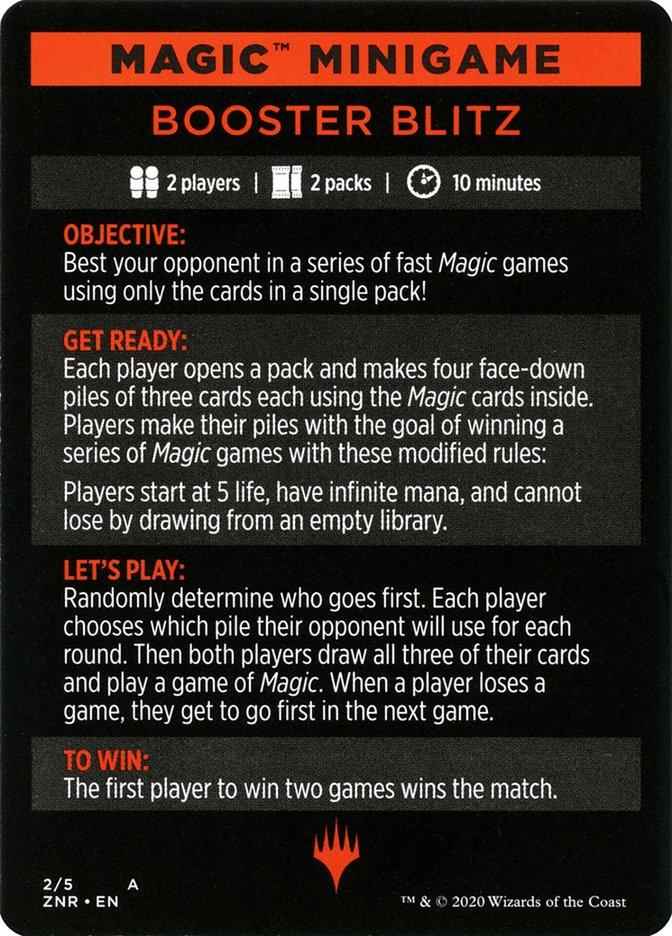 Booster Blitz (Magic Minigame) [Zendikar Rising Minigame] - Rocket TCG