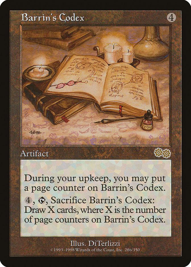 Barrin's Codex [Urza's Saga] - Rocket TCG