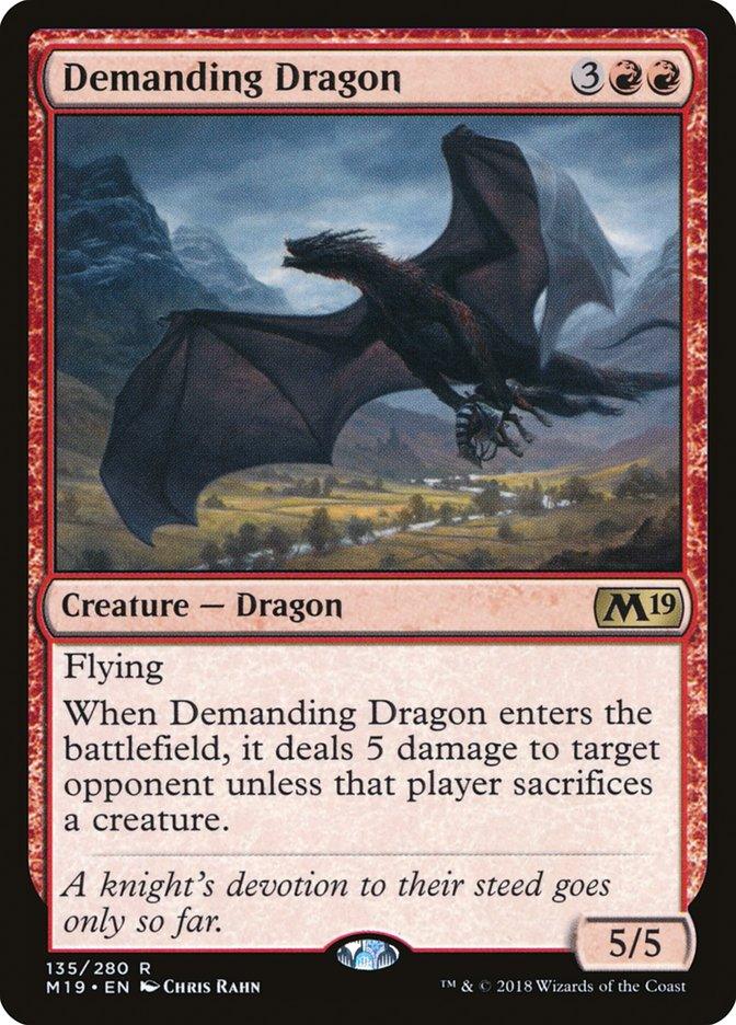 Demanding Dragon [Core Set 2019] - Rocket TCG