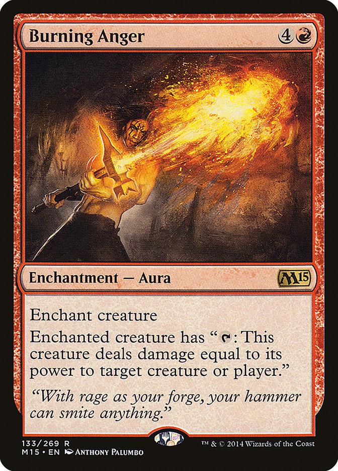 Burning Anger [Magic 2015] - Rocket TCG