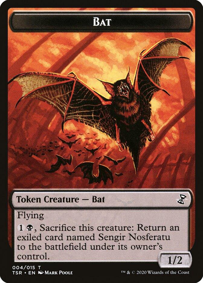 Bat Token [Time Spiral Remastered Tokens] - Rocket TCG