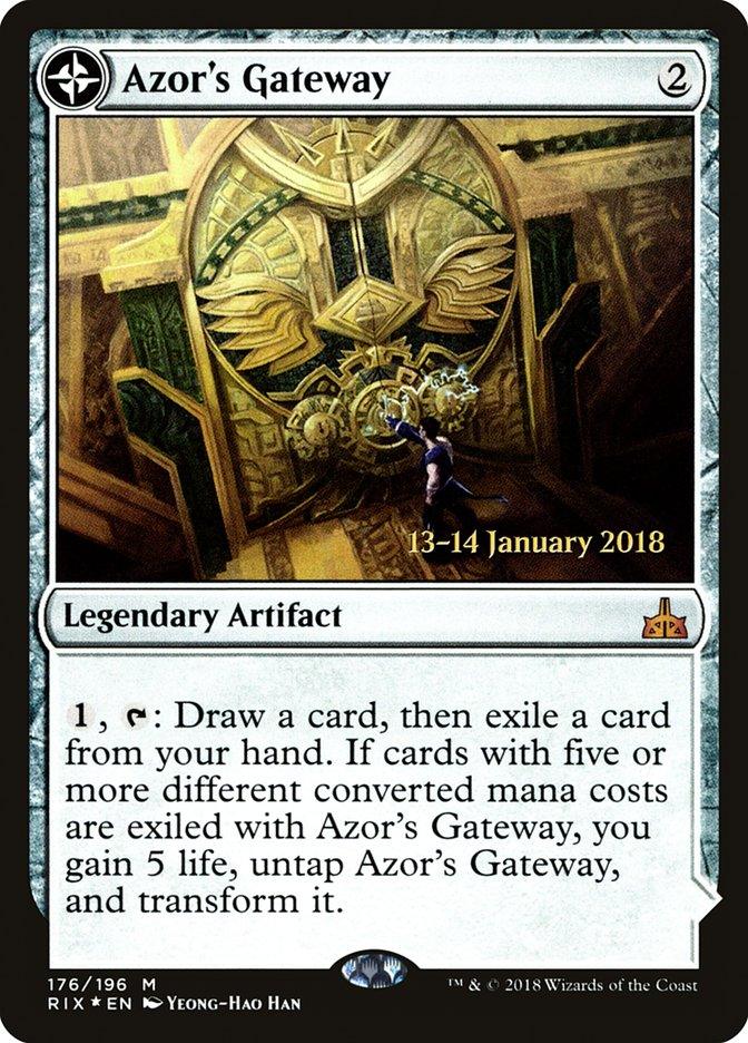 Azor's Gateway // Sanctum of the Sun [Rivals of Ixalan Prerelease Promos] - Rocket TCG