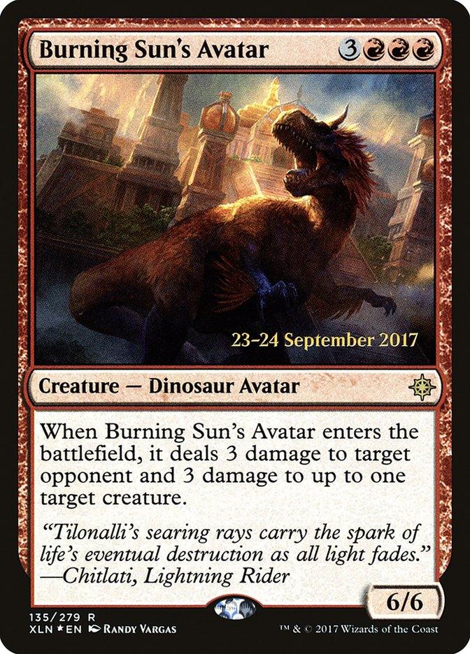 Burning Sun's Avatar [Ixalan Prerelease Promos] - Rocket TCG