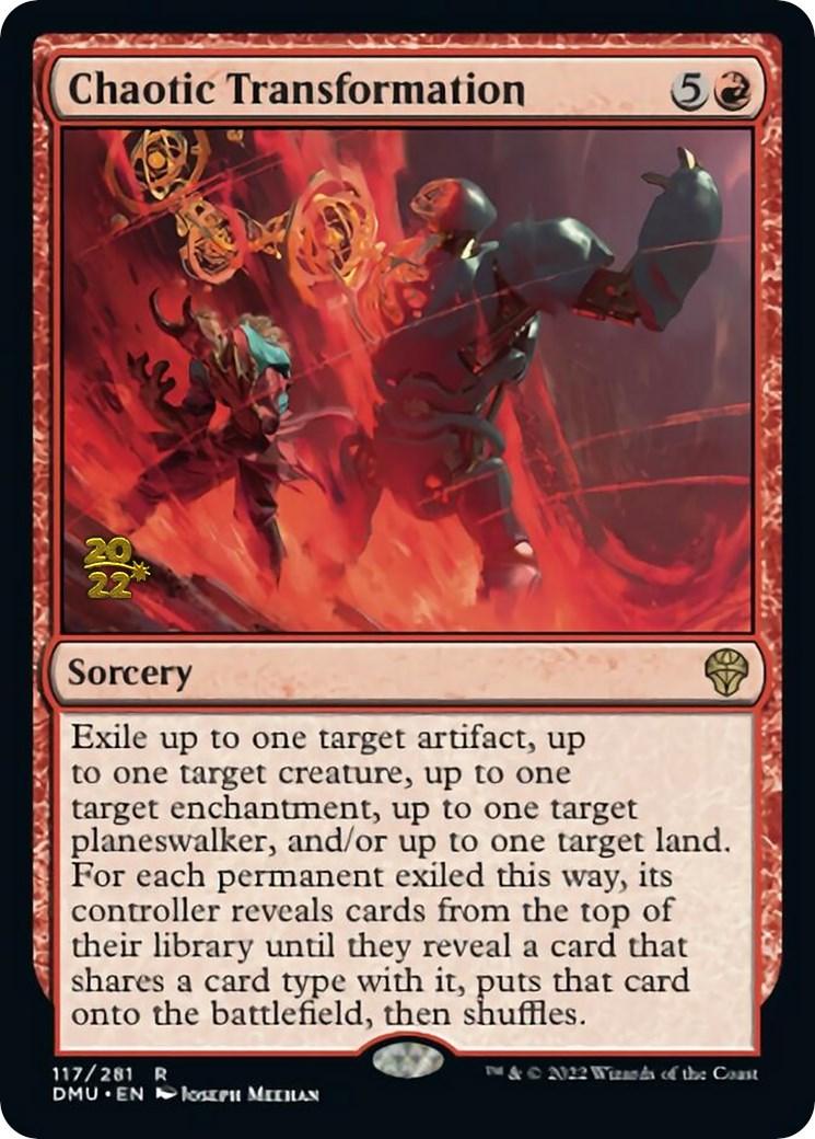 Chaotic Transformation [Dominaria United Prerelease Promos] - Rocket TCG