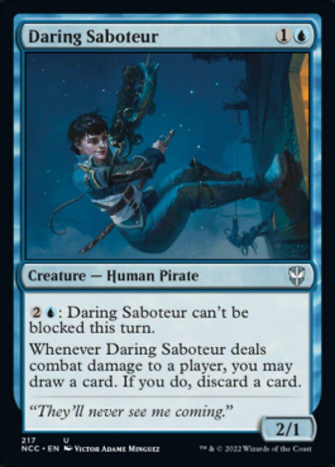 Daring Saboteur [Streets of New Capenna Commander] - Rocket TCG