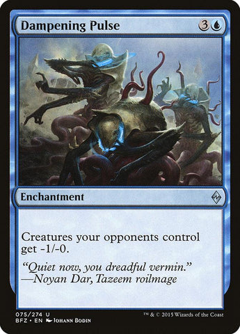 Dampening Pulse [Battle for Zendikar] - Rocket TCG