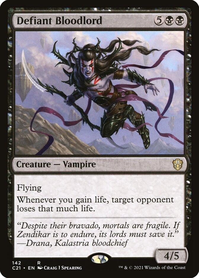 Defiant Bloodlord [Commander 2021] - Rocket TCG