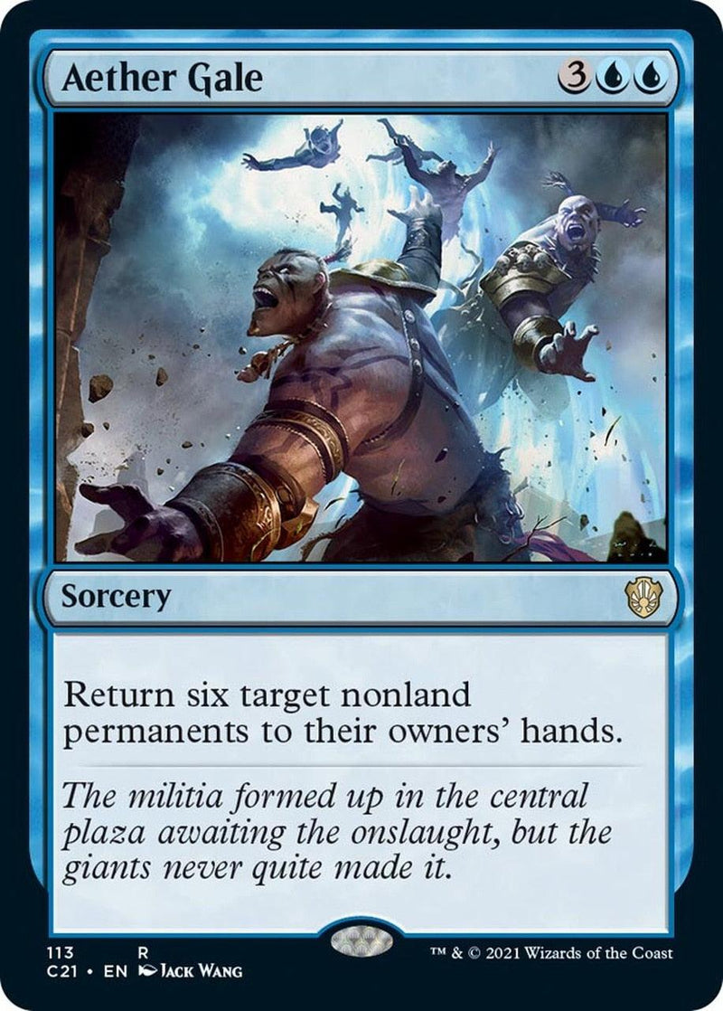 Aether Gale [Commander 2021] - Rocket TCG