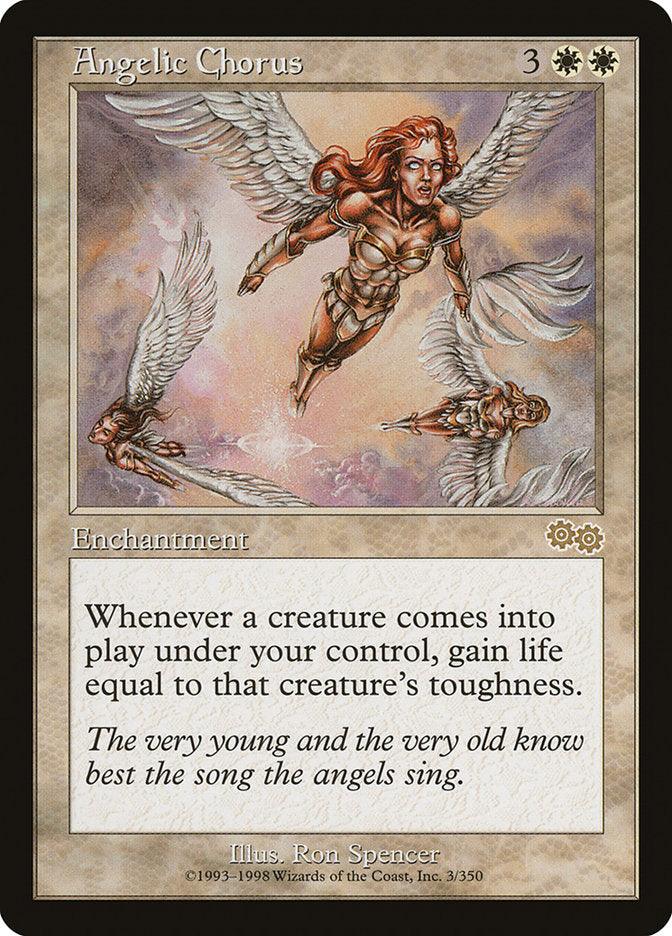 Angelic Chorus [Urza's Saga] - Rocket TCG