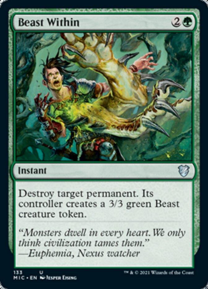 Beast Within [Innistrad: Midnight Hunt Commander] - Rocket TCG
