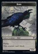 Bird (002) // Bird (006) Double-sided Token [Dominaria United Tokens] - Rocket TCG