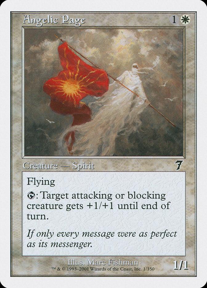 Angelic Page [Seventh Edition] - Rocket TCG
