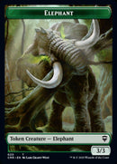 Beast (19) // Elephant Token [Commander Legends Tokens] - Rocket TCG
