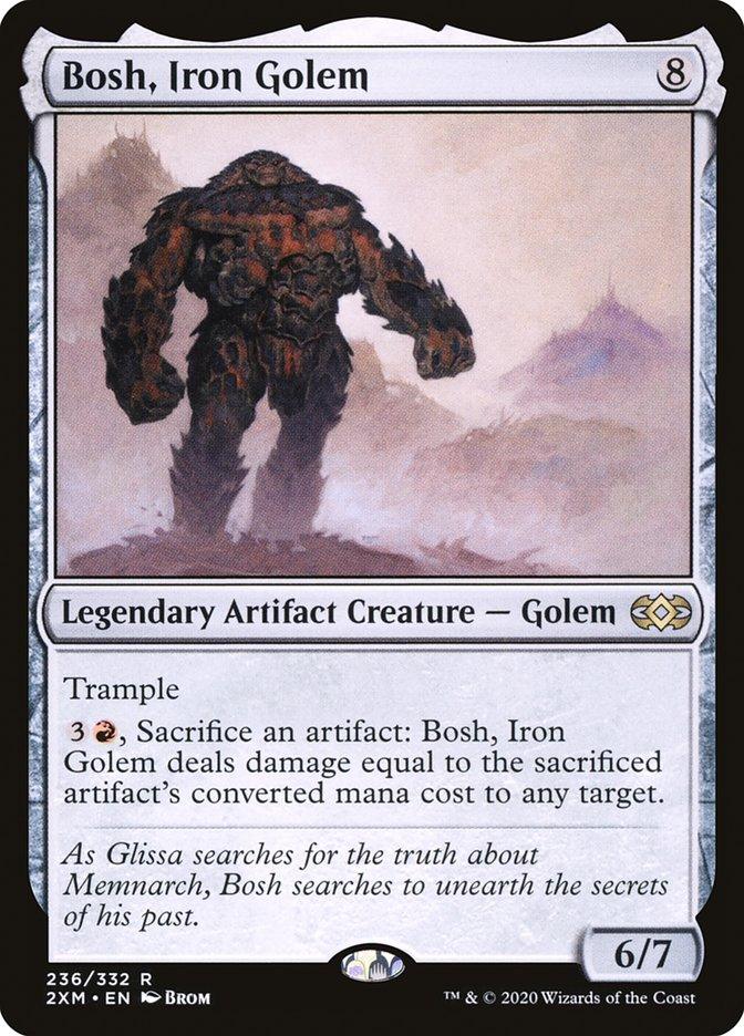 Bosh, Iron Golem [Double Masters] - Rocket TCG