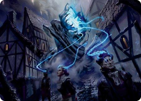 Dreamshackle Geist Art Card [Innistrad: Crimson Vow Art Series] - Rocket TCG