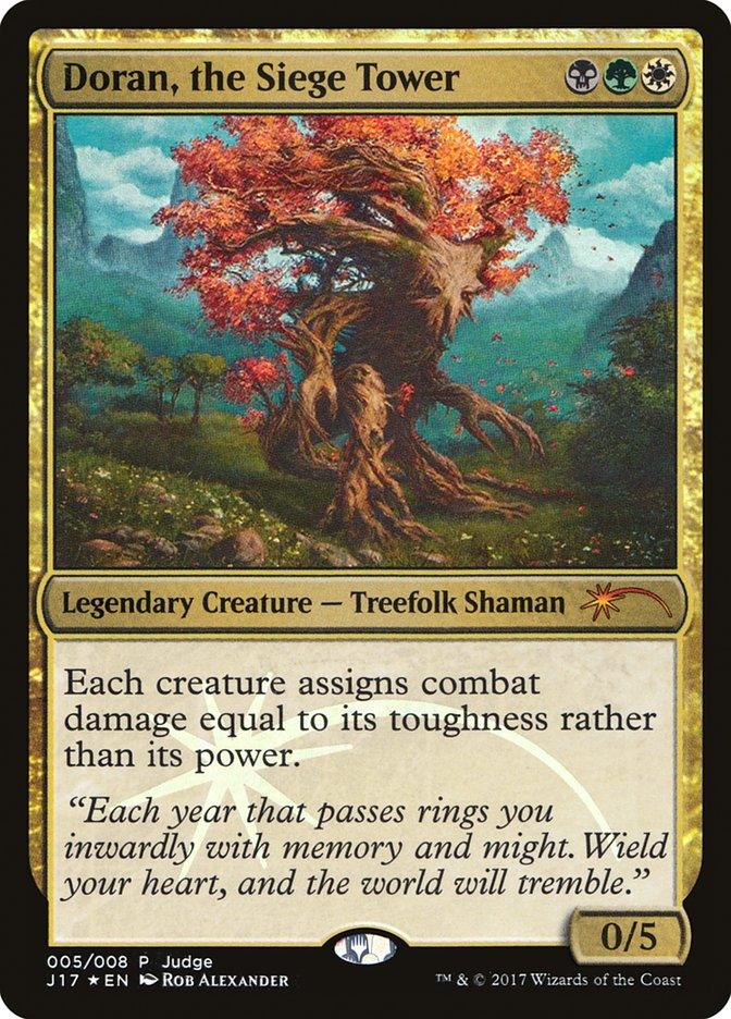 Doran, the Siege Tower [Judge Gift Cards 2017] - Rocket TCG