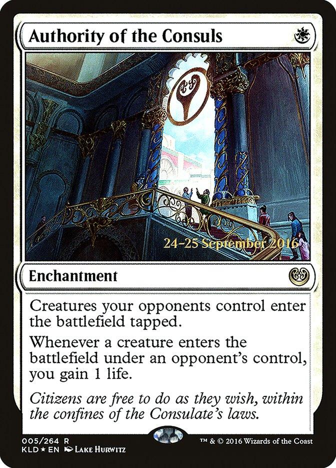 Authority of the Consuls [Kaladesh Prerelease Promos] - Rocket TCG