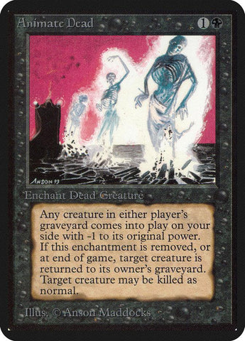 Animate Dead [Alpha Edition] - Rocket TCG