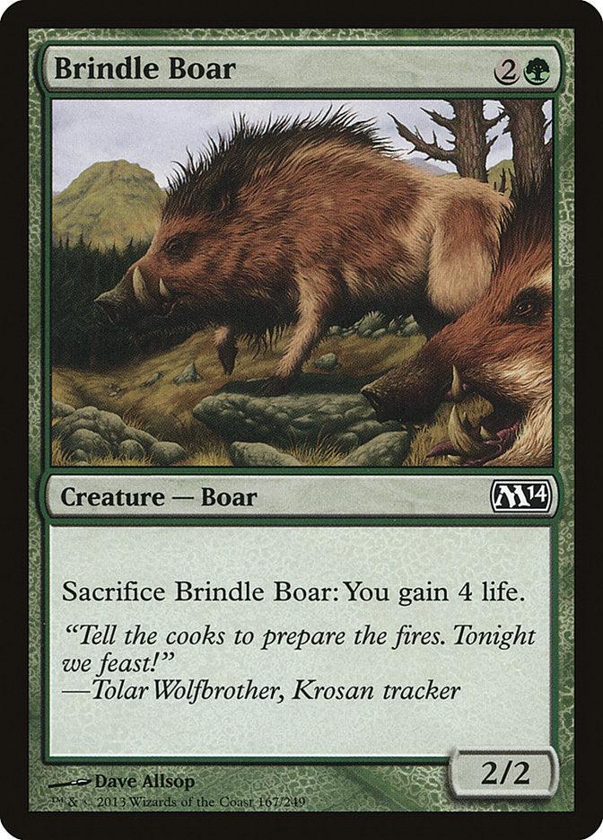Brindle Boar [Magic 2014] - Rocket TCG
