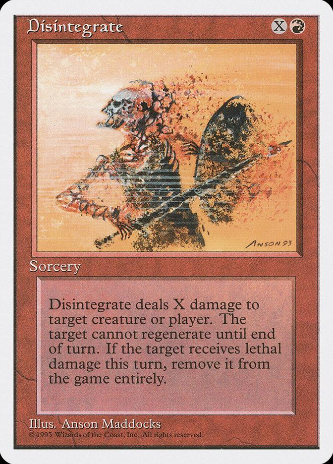 Disintegrate [Fourth Edition] - Rocket TCG