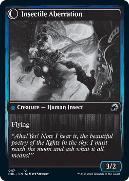 Delver of Secrets // Insectile Aberration [Innistrad: Double Feature] - Rocket TCG