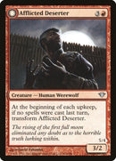 Afflicted Deserter // Werewolf Ransacker [Dark Ascension] - Rocket TCG