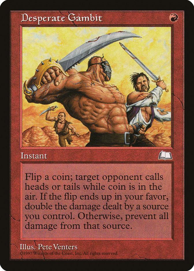 Desperate Gambit [Weatherlight] - Rocket TCG