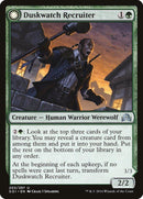 Duskwatch Recruiter // Krallenhorde Howler [Shadows over Innistrad] - Rocket TCG