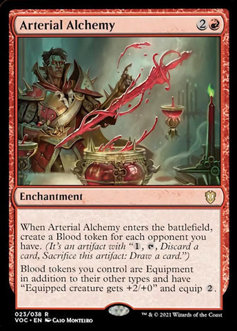 Arterial Alchemy [Innistrad: Crimson Vow Commander] - Rocket TCG