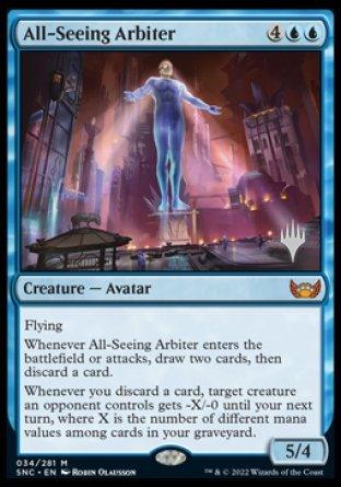 All-Seeing Arbiter (Promo Pack) [Streets of New Capenna Promos] - Rocket TCG