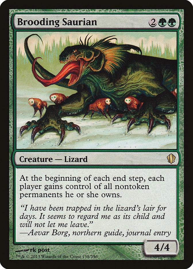 Brooding Saurian [Commander 2013] - Rocket TCG