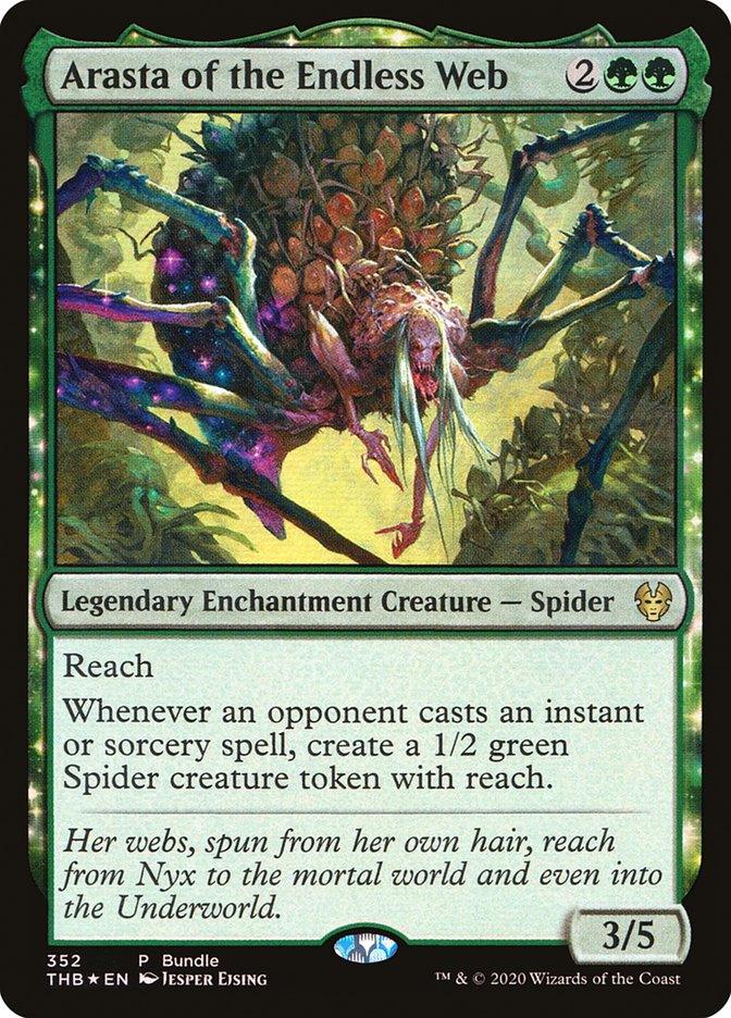 Arasta of the Endless Web (Bundle) [Theros Beyond Death] - Rocket TCG