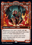 Birgi, God of Storytelling // Harnfel, Horn of Bounty (Showcase) [Kaldheim] - Rocket TCG