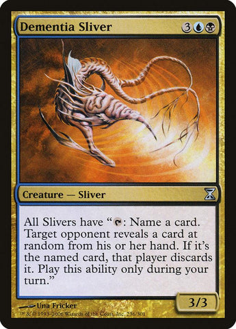 Dementia Sliver [Time Spiral] - Rocket TCG