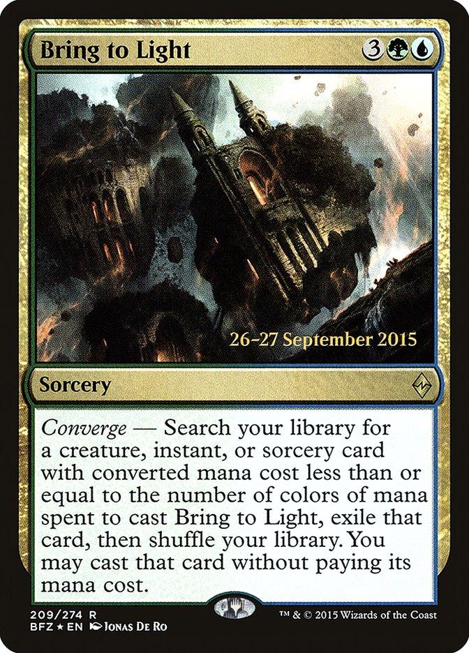 Bring to Light [Battle for Zendikar Prerelease Promos] - Rocket TCG