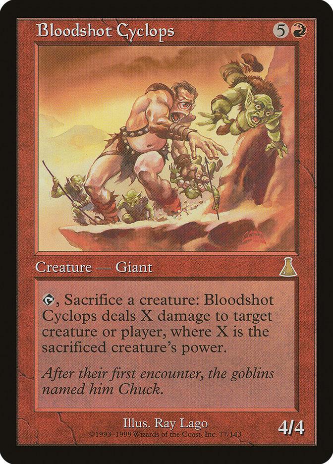 Bloodshot Cyclops [Urza's Destiny] - Rocket TCG