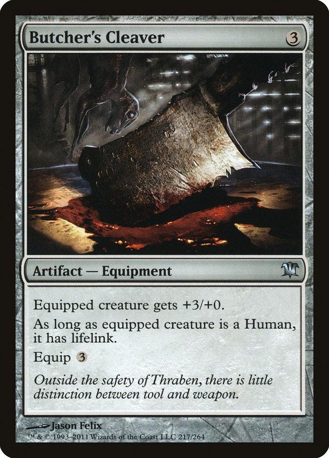 Butcher's Cleaver [Innistrad] - Rocket TCG