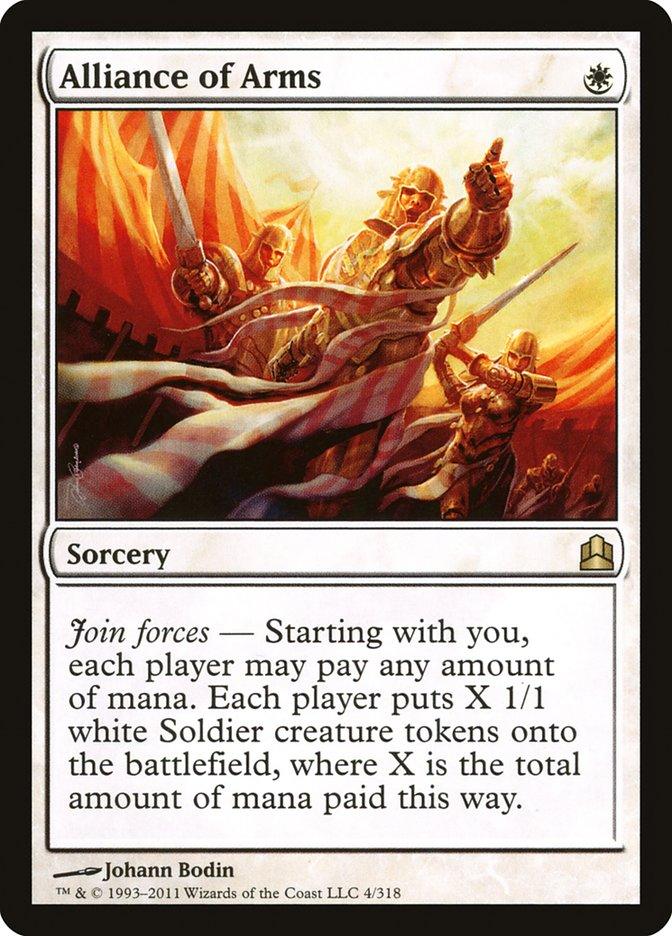 Alliance of Arms [Commander 2011] - Rocket TCG