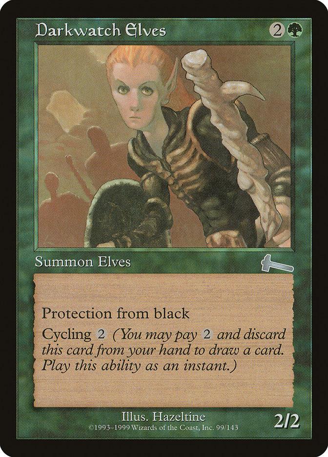 Darkwatch Elves [Urza's Legacy] - Rocket TCG