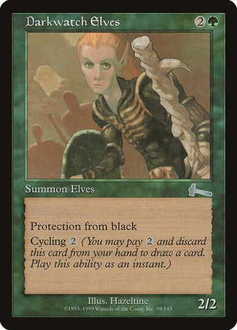 Darkwatch Elves [Urza's Legacy] - Rocket TCG