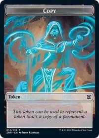 Copy // Illusion Double-sided Token [Zendikar Rising Tokens] - Rocket TCG