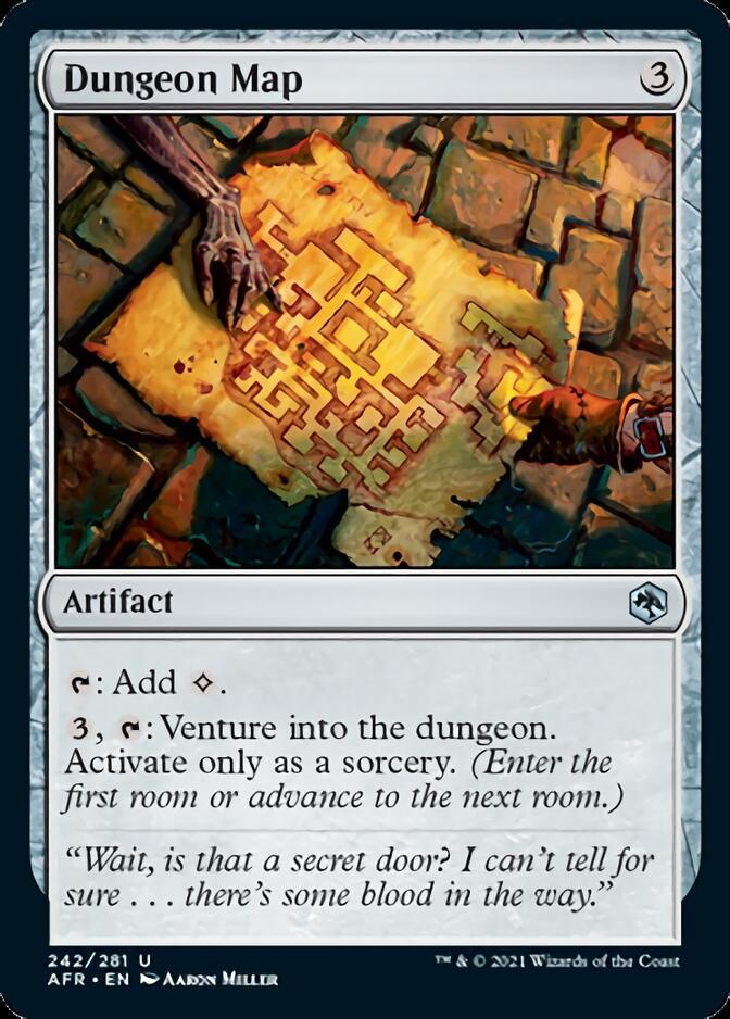 Dungeon Map [Dungeons & Dragons: Adventures in the Forgotten Realms] - Rocket TCG