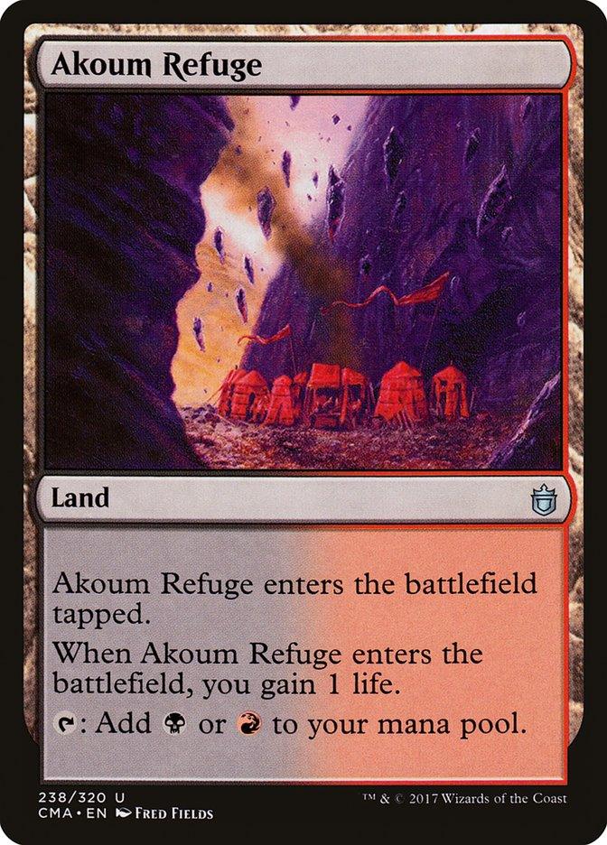 Akoum Refuge [Commander Anthology] - Rocket TCG