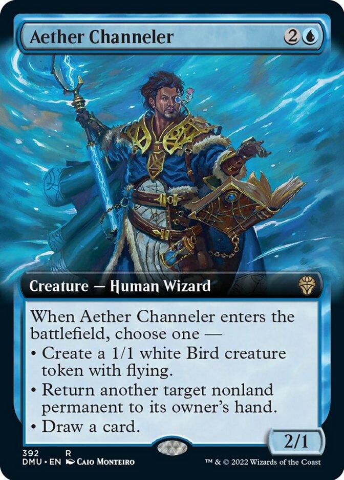Aether Channeler (Extended Art) [Dominaria United] - Rocket TCG